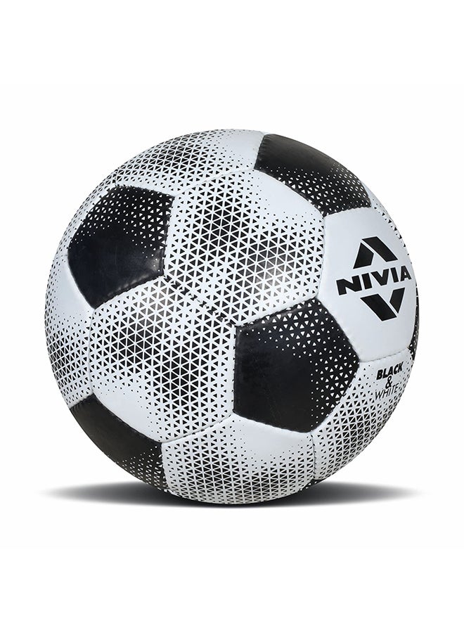 Football Ball |  Size - 5 | Rubberized Stitched | Suitable for Hard Ground Without Grass, Training Football Ball | Soccer Ball |  Unisex