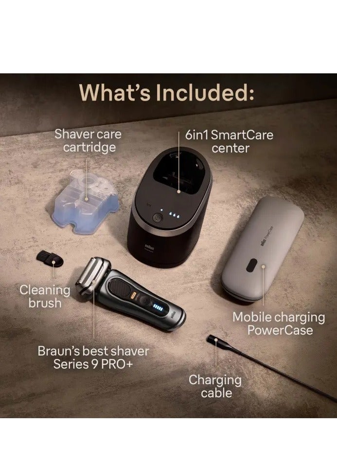 Series 9 Pro+ 9575cc Wet And Dry Shaver With 6-In-1 SmartCare Center + PowerCase