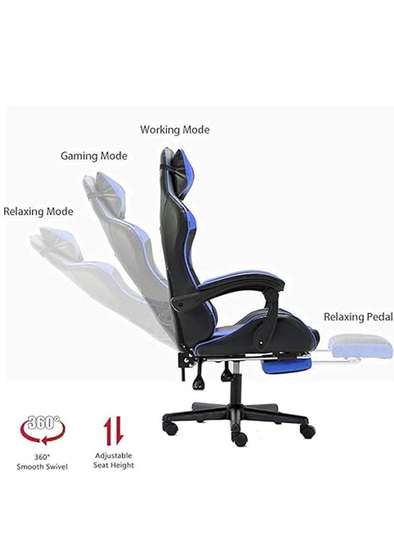 Gaming Chair Video Gaming Chair, High Back Ergonomic Swivel Racing Computer Chair