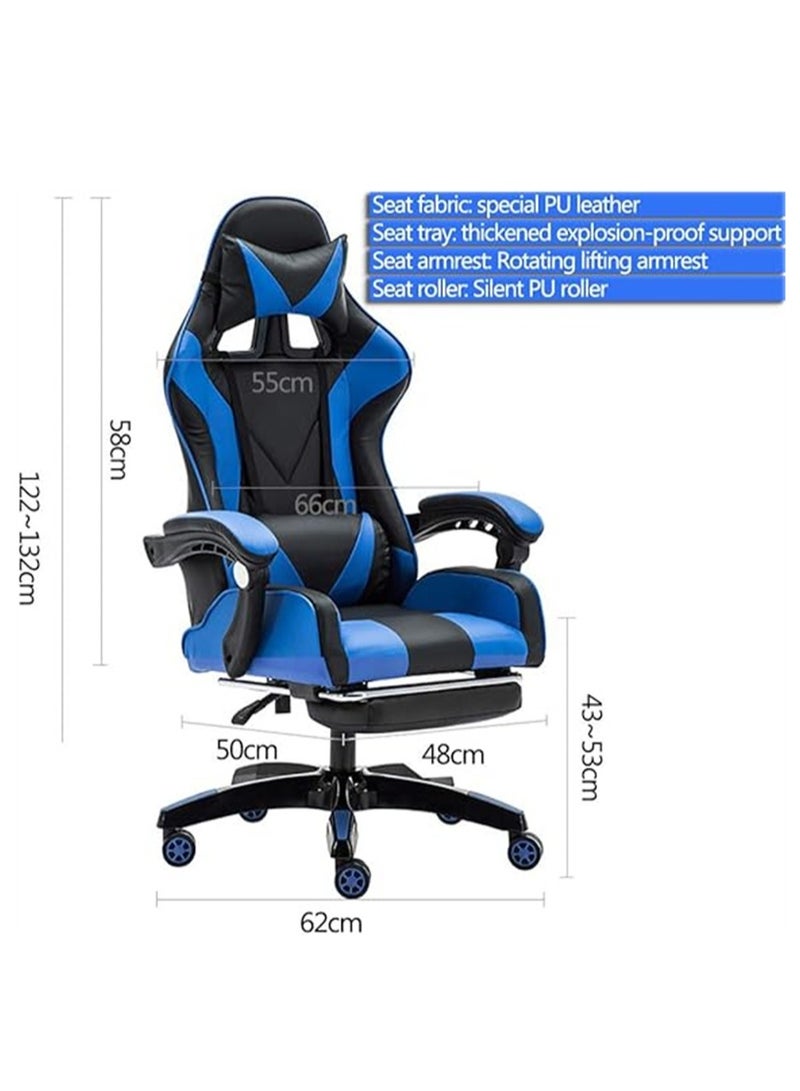 Gaming Chair Video Gaming Chair, High Back Ergonomic Swivel Racing Computer Chair