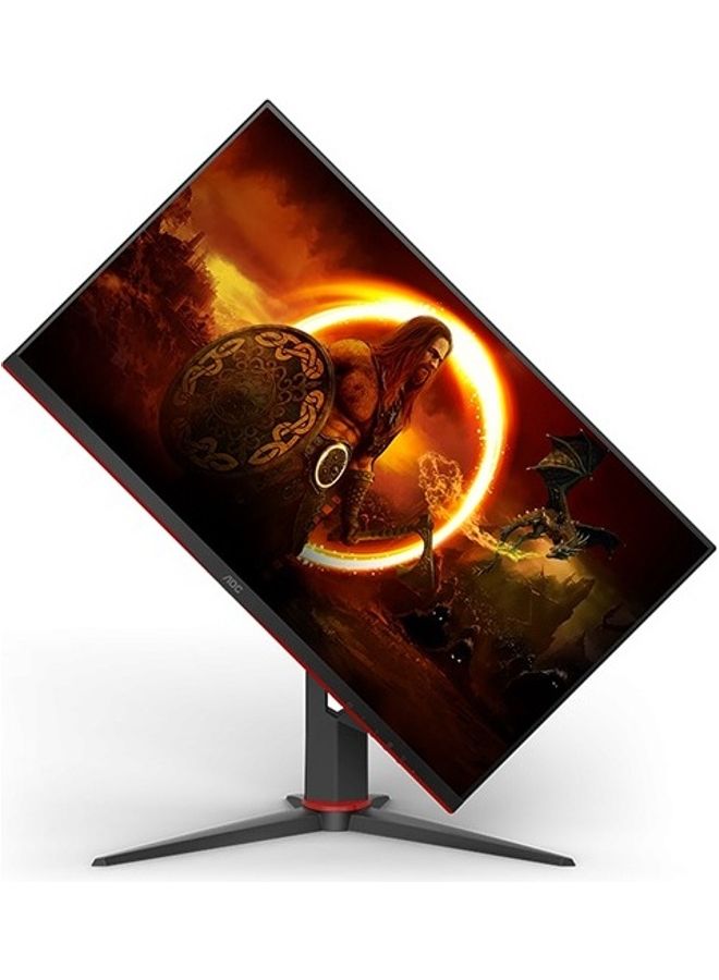 23.8-Inch IPS Gaming Monitor, 165Hz, 1ms, Adaptive Sync, 1920 x 1080 (FHD), Adjustable Stand Black/Red