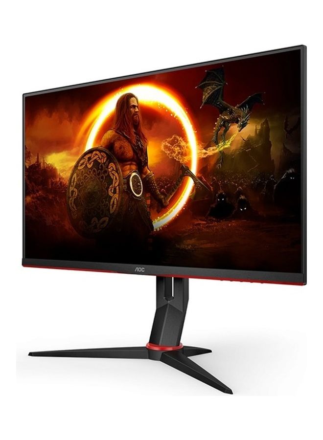23.8-Inch IPS Gaming Monitor, 165Hz, 1ms, Adaptive Sync, 1920 x 1080 (FHD), Adjustable Stand Black/Red