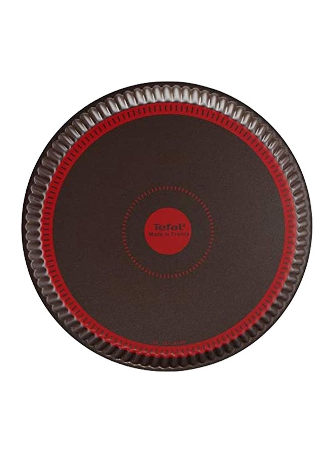 Non-Stick Fluted Tart Brown/Black 30cm