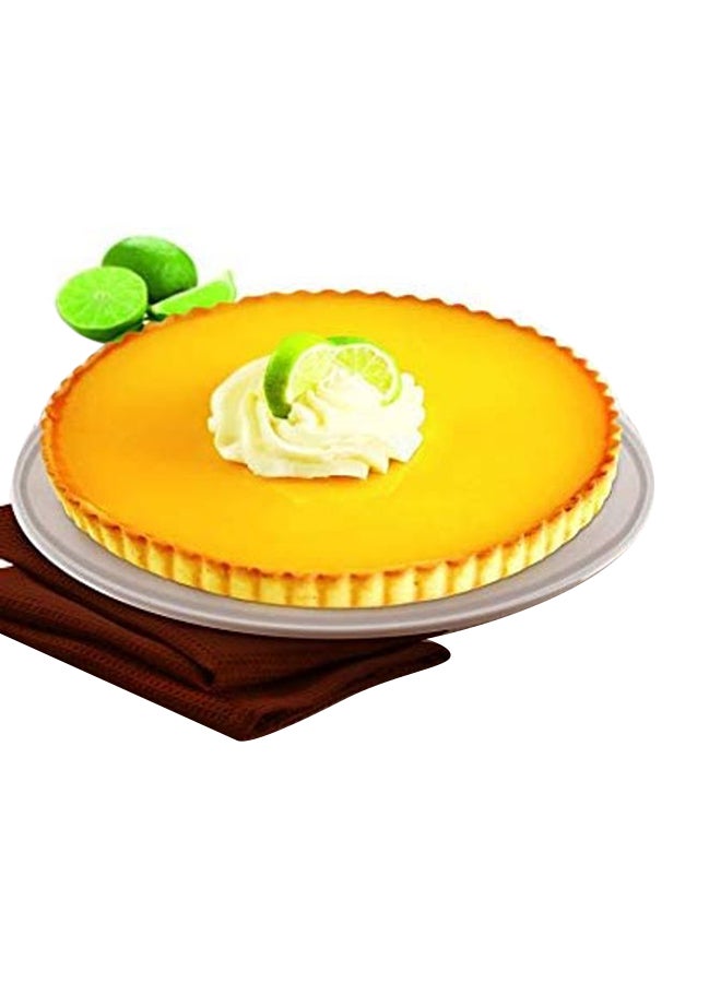 Non-Stick Fluted Tart Brown/Black 30cm