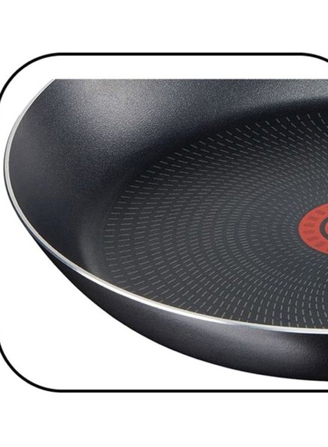 Super Cook 24Cm Fry Pan, Aluminum Non-Stick Easy Clean Black 24cm