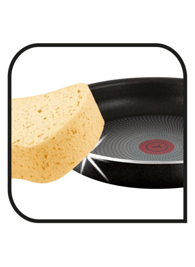 Super Cook Fry Pan, Aluminum Non-Stick Easy Clean Black 20cm