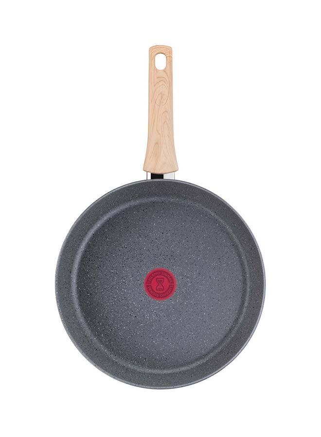 G6 Natural Force 30 Cm Frypan With Thermo-Spot , Grey, Aluminium Grey/Stone 30cm