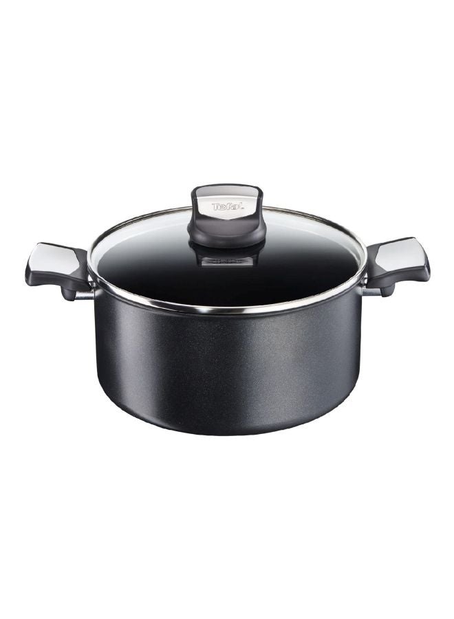 Expertise Casserole With Lid Black 24cm