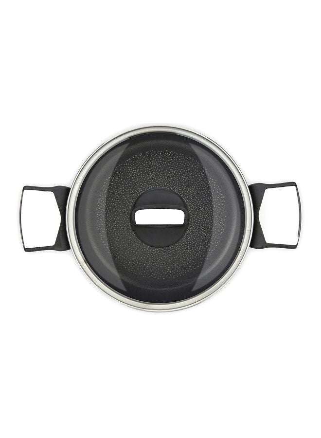 Expertise Casserole With Lid Black 24cm