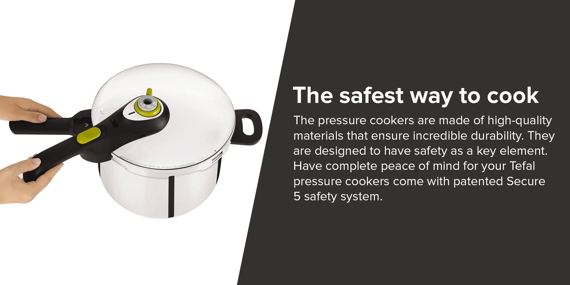 Secure 5 Pressure Cooker Combo Set Silver