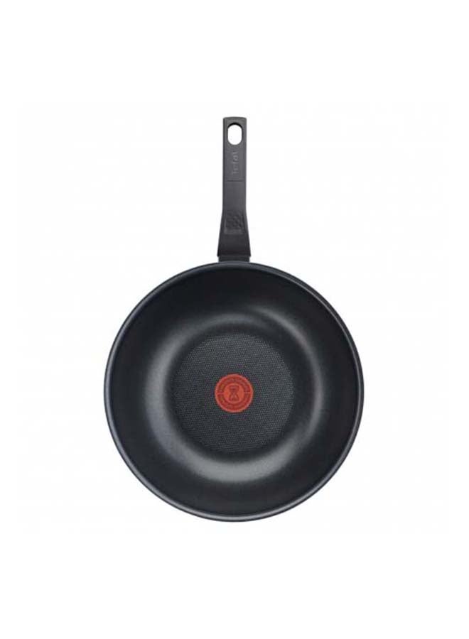 G6 Easy Cook N Clean 28 Cm Wokpan, Black, Aluminium Black