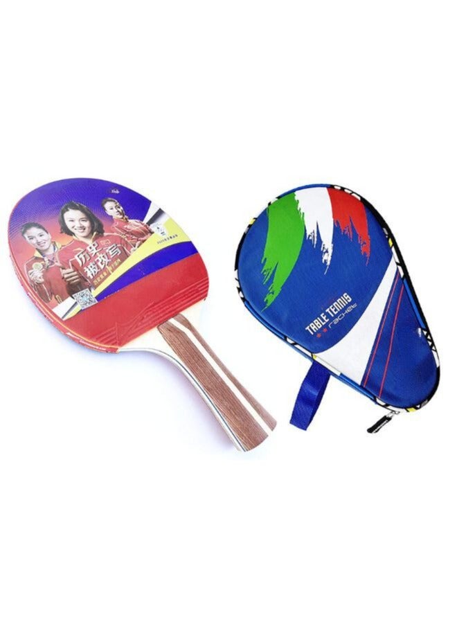 Lenwave Table Tennis Racket with Pouch High-Performance Sets with Premium Table Tennis Rackets Compact Storage Case Table Tennis Paddle for Indoor & Outdoor Games