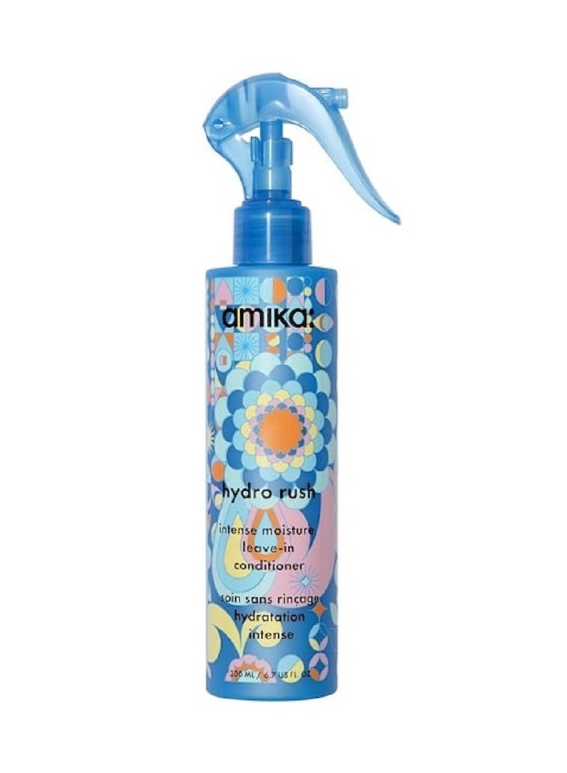 AMIKA Hydro Rush Intense Moisture Leave In Conditioner with Hyaluronic Acid 200ml