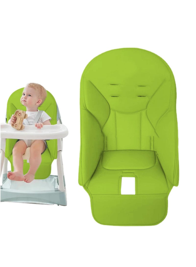 High Chair Covers for Baby, High Chair Cushion, Universal Baby Dining Chair Cushion, Pu Leather Cover for Baby Dining Chair, Easy to Fit Wipe Clean Seat Pad for Chair to Keep Baby Comfortable