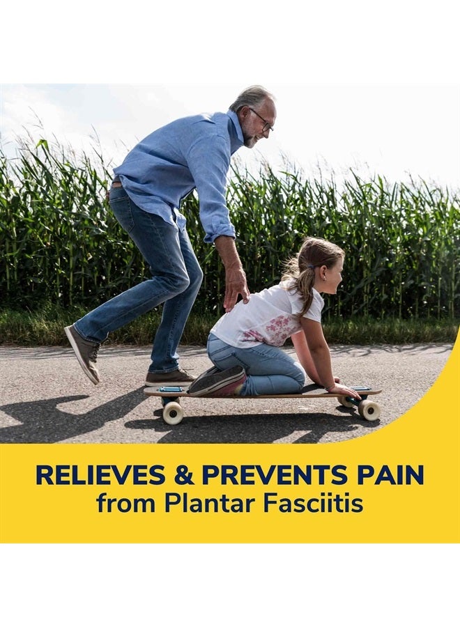 ® Plantar Fasciitis Pain Relief Orthotic Insoles, Immediately Relieves Pain: Heel, Spurs, Arch Support, Distributes Foot Pressure, Trim to Fit Shoe Inserts: Men's Size 8-13, 1 Pair