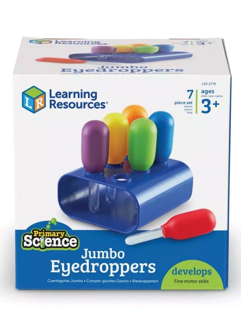 Primary Science Jumbo Eyedroppers with Stand