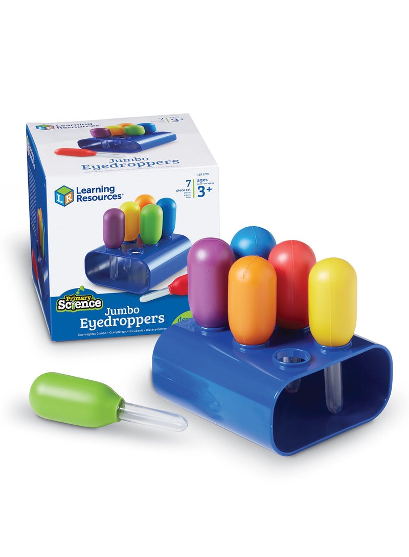 Primary Science Jumbo Eyedroppers with Stand