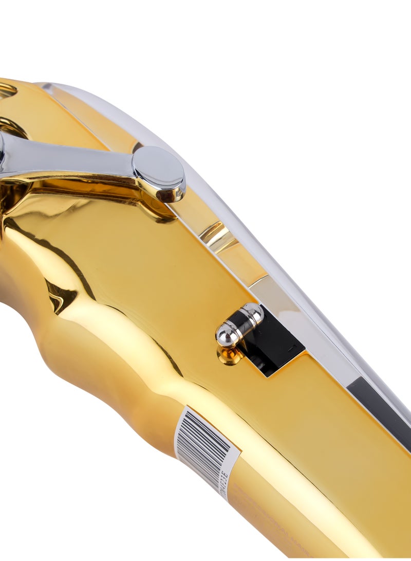 Geepas Professional Digital Hair Clipper- GTR57504/ with High-Capacity Battery and Fast USB Charging/ 4 Adjustable Cutting Blades and 8 Different Length Limit Combs/ LCD Display