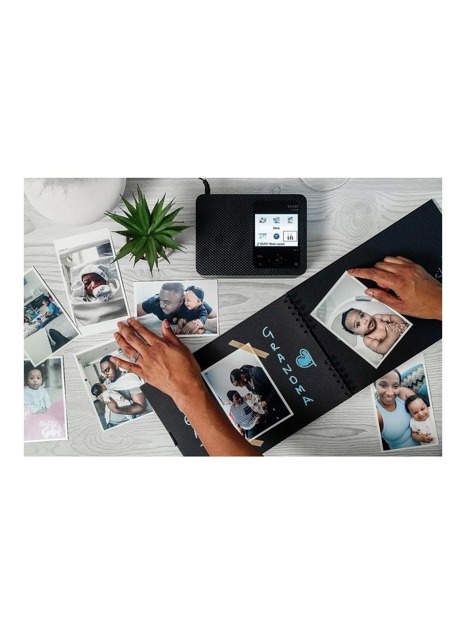 Selphy CP1500 With 108 Sheet And Ink Set Black