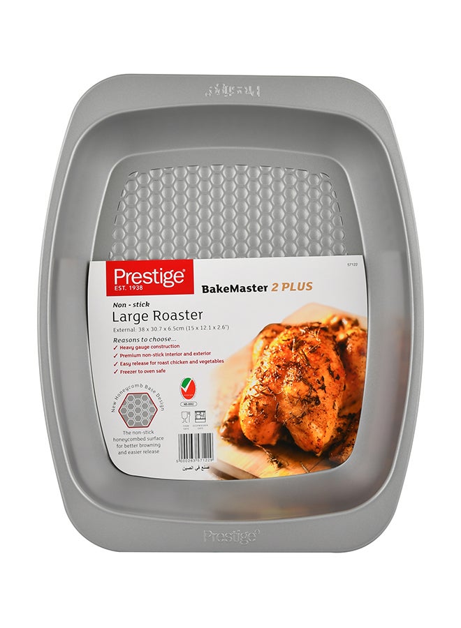Large Roaster Grey 38x30.7x6.5cm