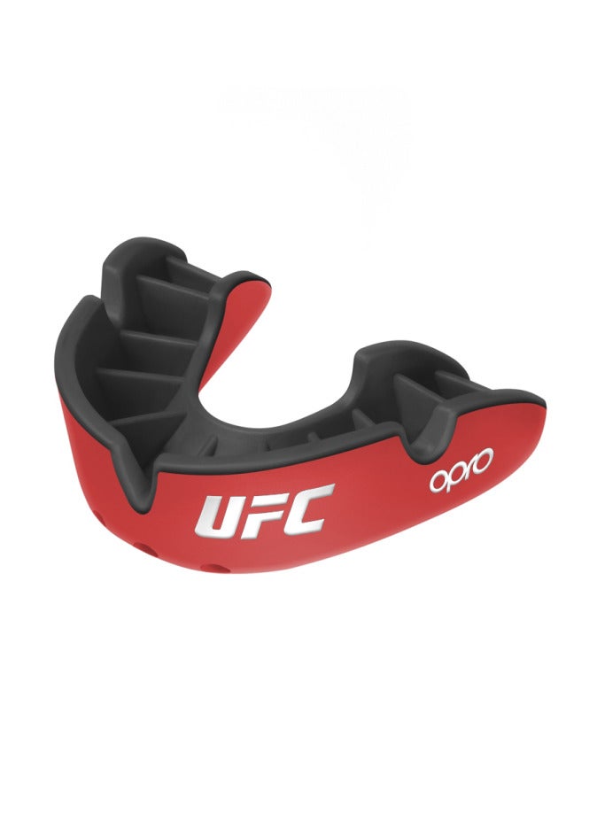 Opro Self Fit Ufc Silver Red/Black