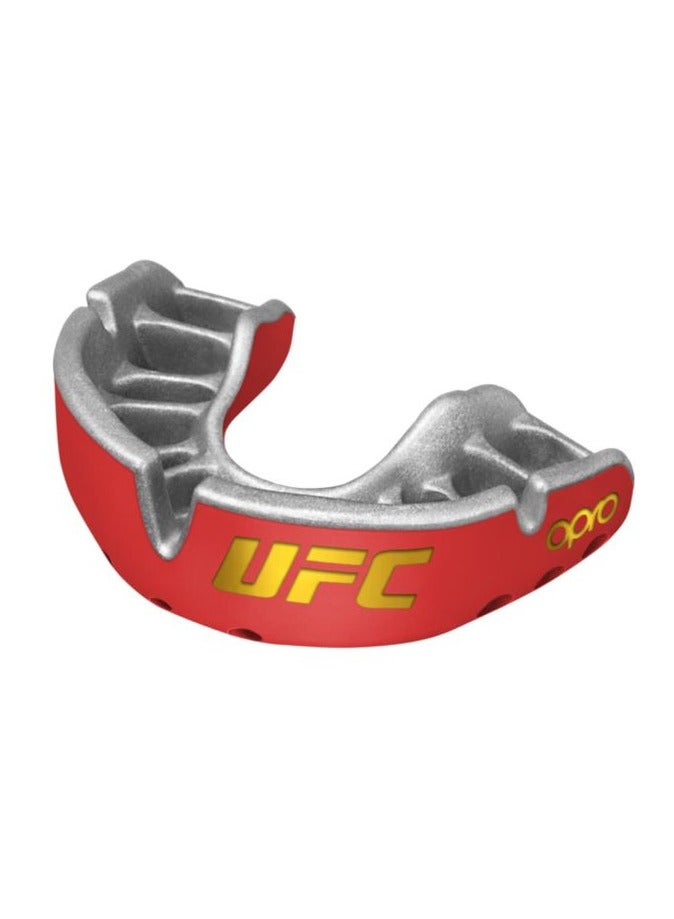 Opro Self Fit Ufc Gold Red/Silver