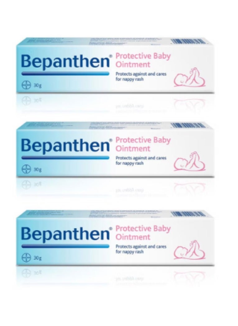 Bepanthen Protective Baby Ointment 30g - 3PCS