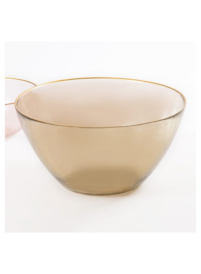 Matched Deep Bowl, Brown - 29.5x15 cm