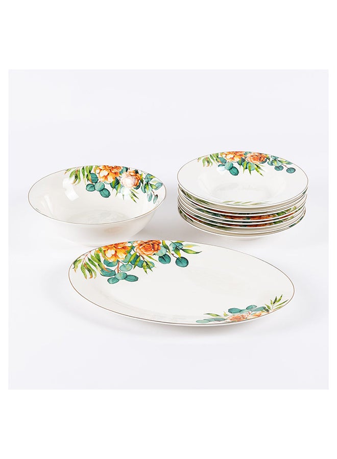 Haine 47 - Piece Dinner Set, Multicolour