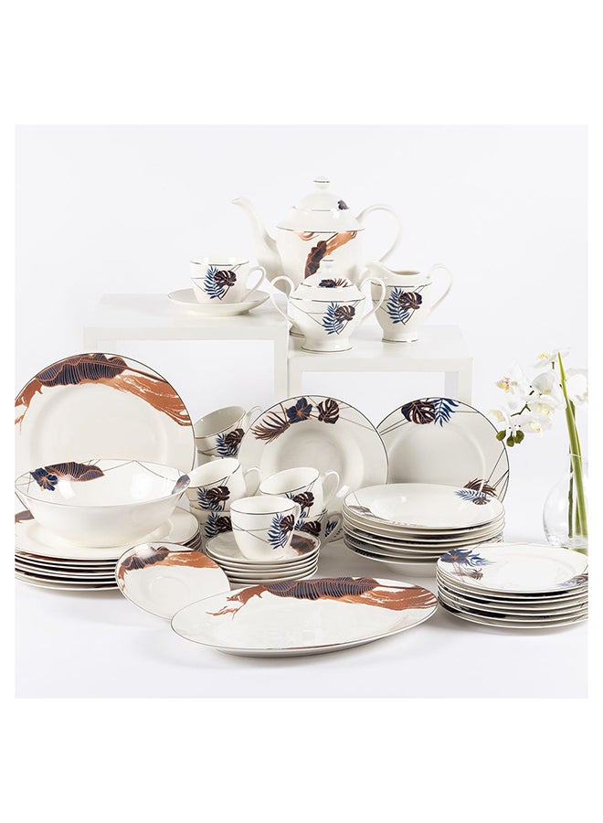 Michel 47 - Piece Dinner Set, Multicolour