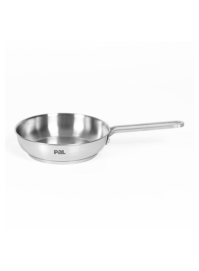 Pal Titanium Pro Inox Frying Pan, Silver - 28 cm