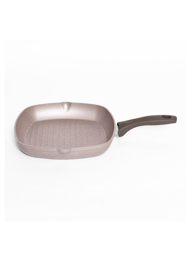 Meryll Square Grill Pan, Beige - 28x28 cm