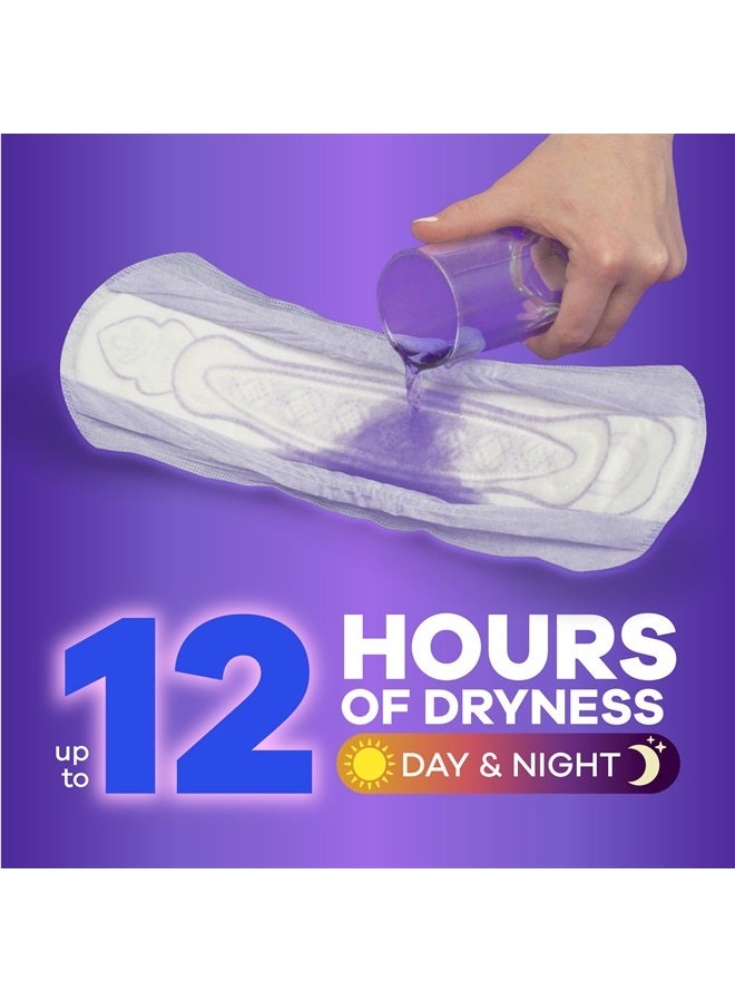 Adult Incontinence & Postpartum Pads For Women, Size 5, Heavy Absorbency, Long Length, 39 Count