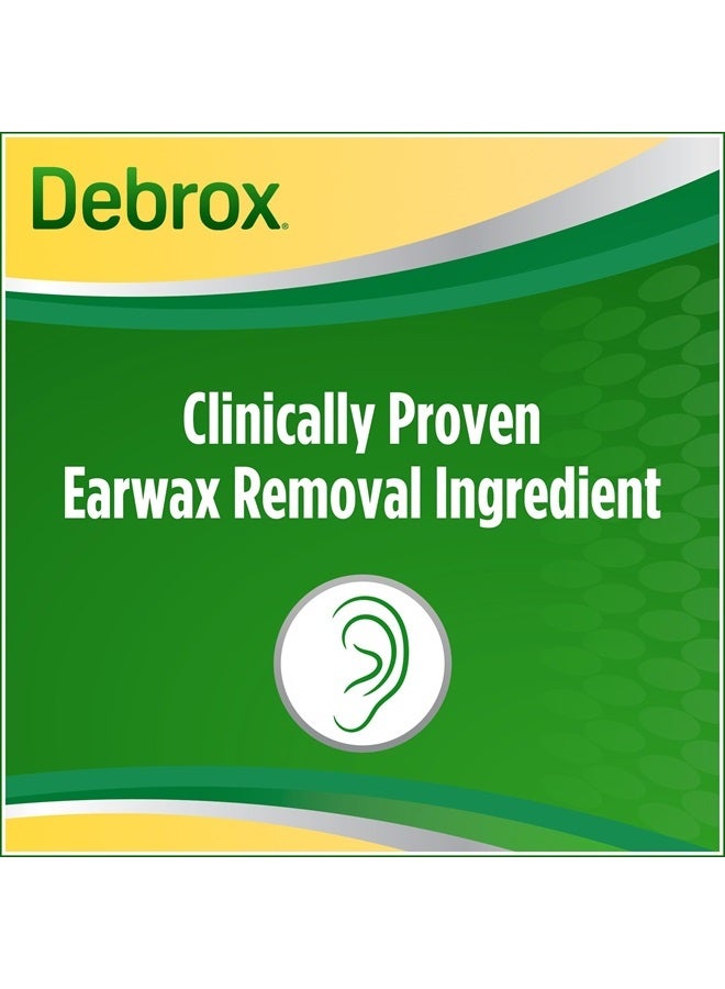 Ear Wax Removal Drops, Gentle Microfoam Ear Wax Remover, 0.5 Fl Oz, 2 Pack