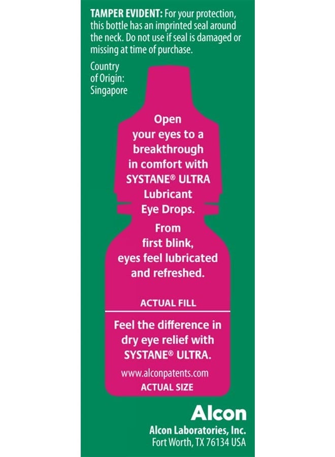 Ultra Lubricant Eye Drops,0.14 Fl Oz (Pack of 1)