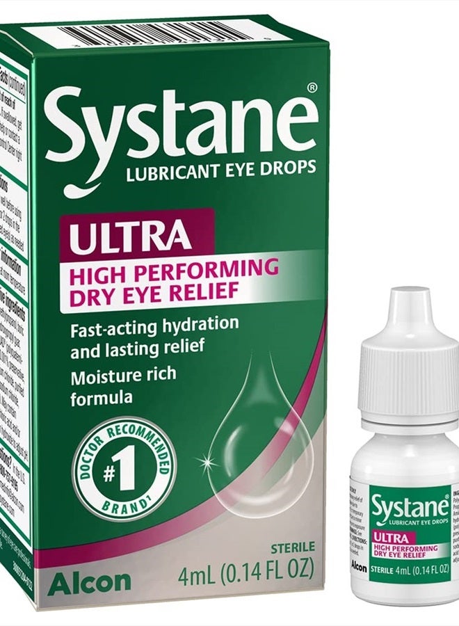 Ultra Lubricant Eye Drops,0.14 Fl Oz (Pack of 1)