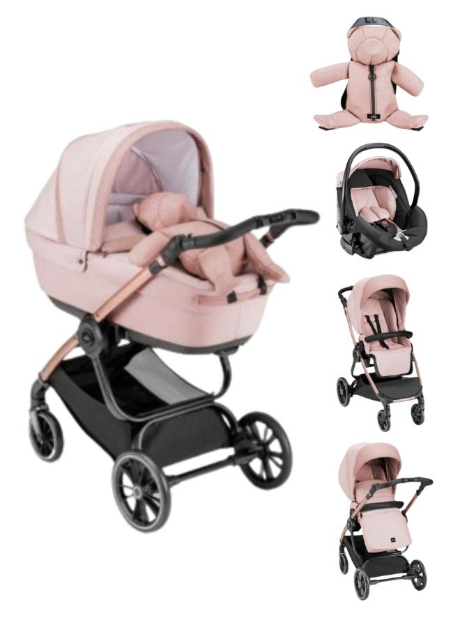 Very Spacious Super Compact And Lightweight Baby Travel System With Rocking Function