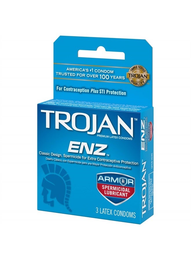 Trojan-ENZ Spermicide 3ct