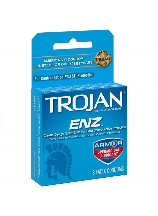 Trojan-ENZ Spermicide 3ct