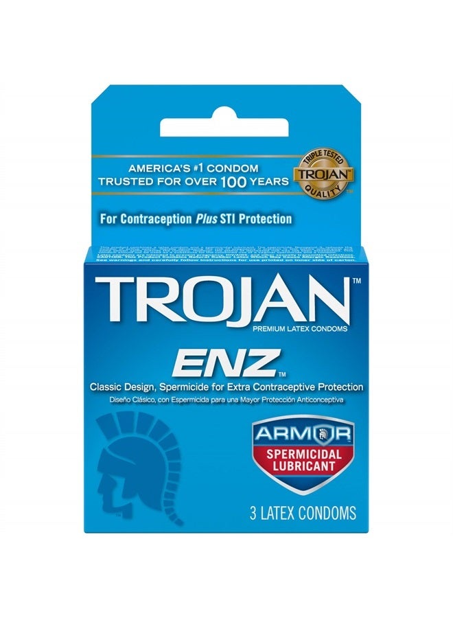 Trojan-ENZ Spermicide 3ct