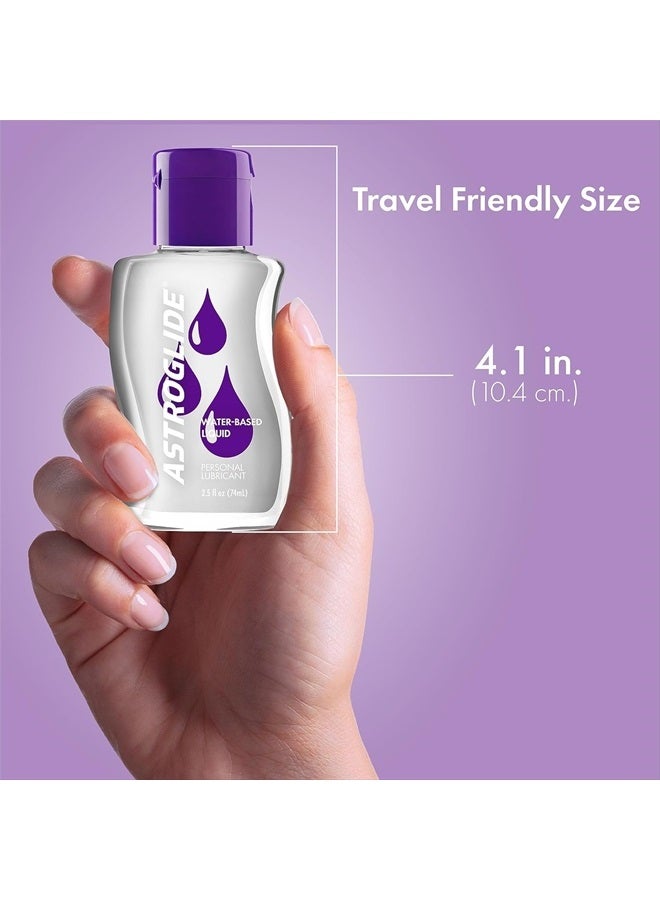 Liquid, Water Based Personal Lubricant, 2.5 oz., (Pack of 3)