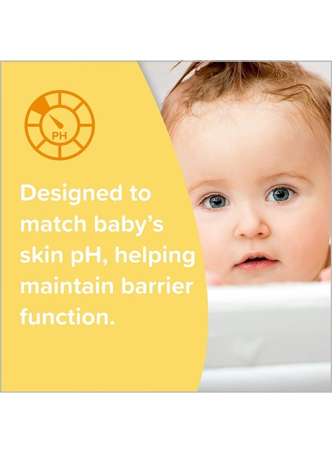 Head-to-Toe Gentle Baby Body Wash & Shampoo, Tear-Free, Sulfate-Free & Hypoallergenic Bath Wash & Shampoo for Baby's Sensitive Skin & Hair, Washes Away 99.9% of Germs 10.2 fl. oz