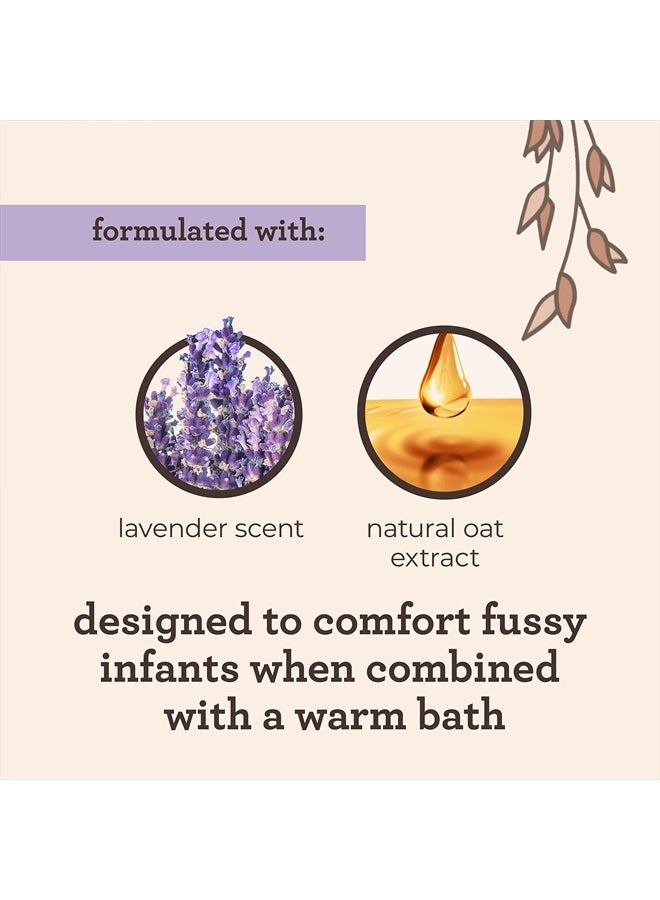 Calming Comfort Bath with Relaxing Lavender & Vanilla Scents, Hypoallergenic & Tear-Free Formula, Paraben- & Phthalate-Free, 18 Fl Oz (Pack of 1)