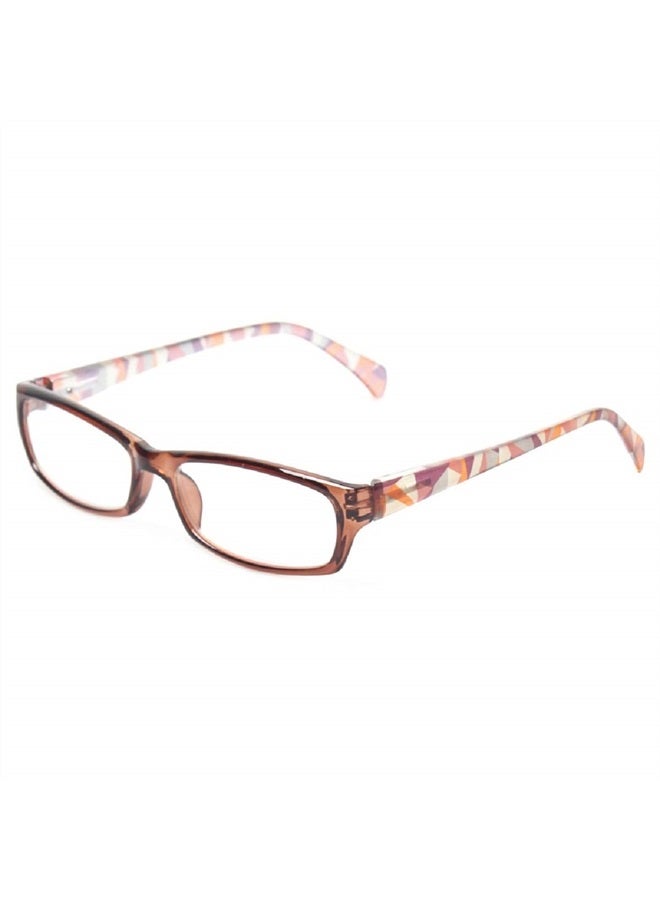 Reading Glasses 5 Pairs Fashion Ladies Readers Spring Hinge with Pattern Print Eyeglasses for Women (5 Pack Mix Color, 3.0)