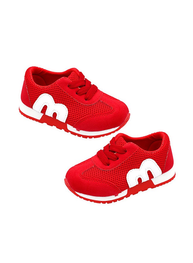 Soft-Soled Sports Shoes Red