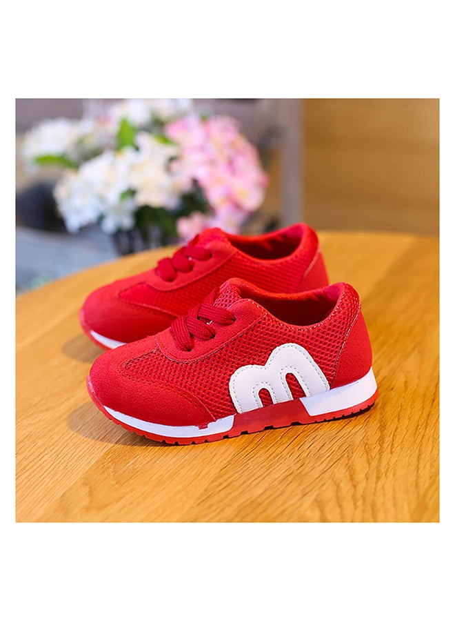 Soft-Soled Sports Shoes Red