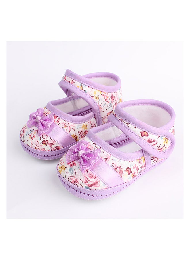 Bowknot Shoes Purple