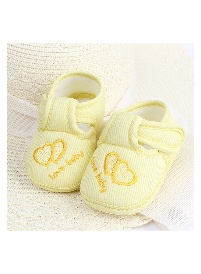 Bowknot Shoes Yellow