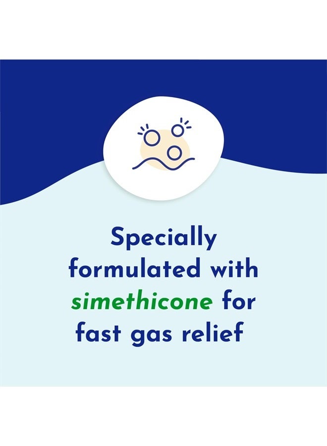 Maximum Strength Gas Relief Softgels with Simethicone 250 mg for Bloating Relief - 50 Count