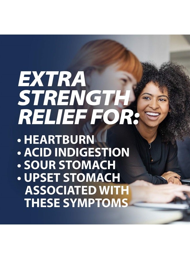 Extra Strength Antacid, 96 Chewable Tablets, Mint Flavor, Extra Strength Heartburn Relief